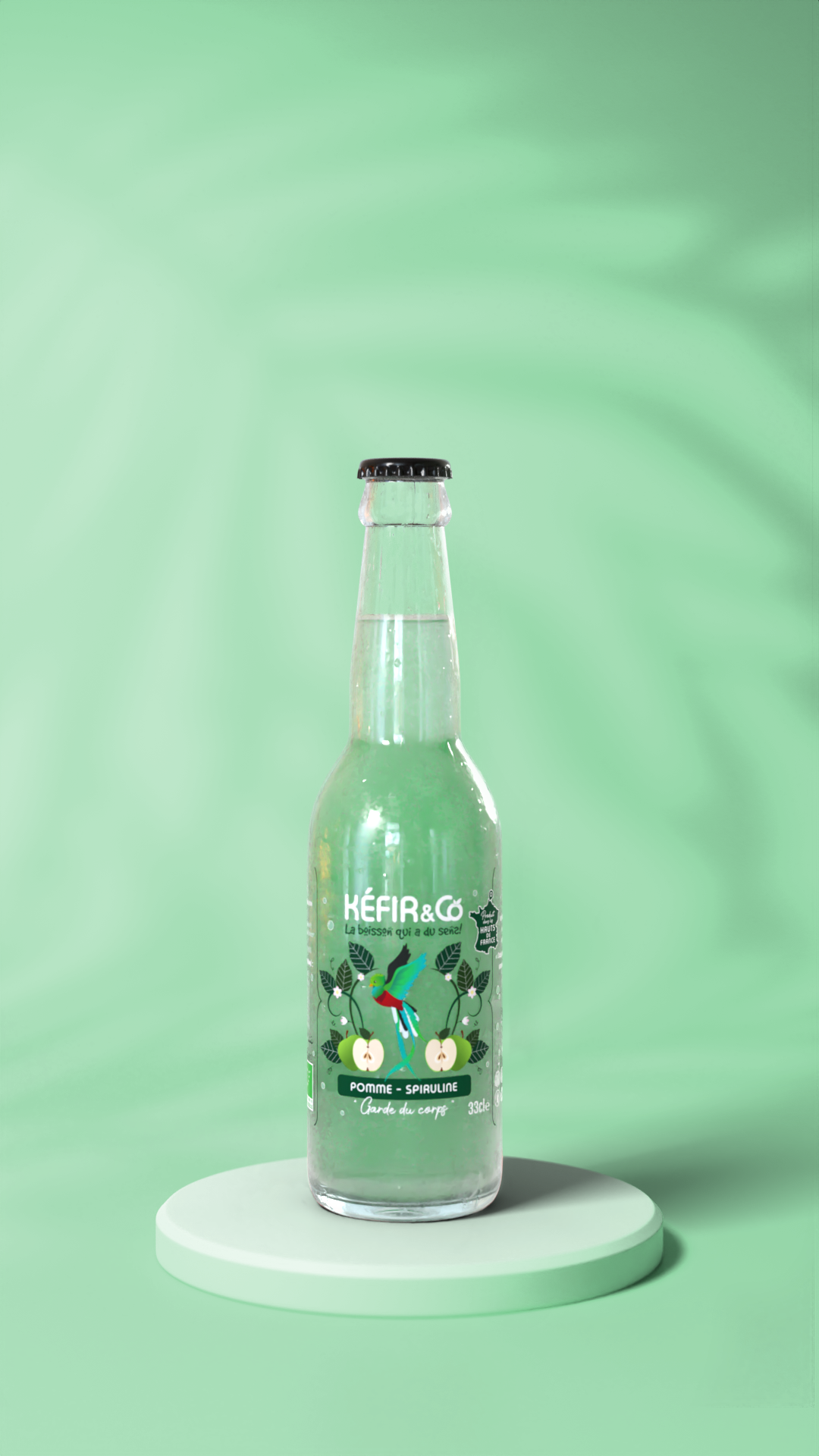 Pack Pomme / Spiruline - 12x33cl