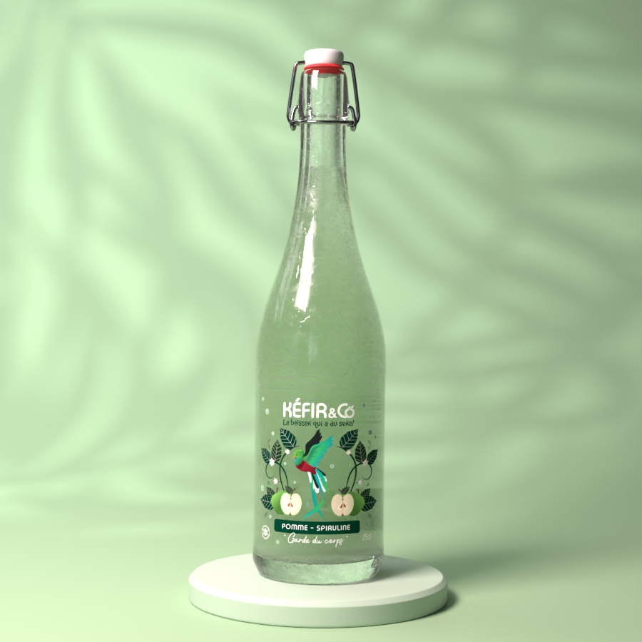 Pack Pomme / Spiruline - 6x75cl