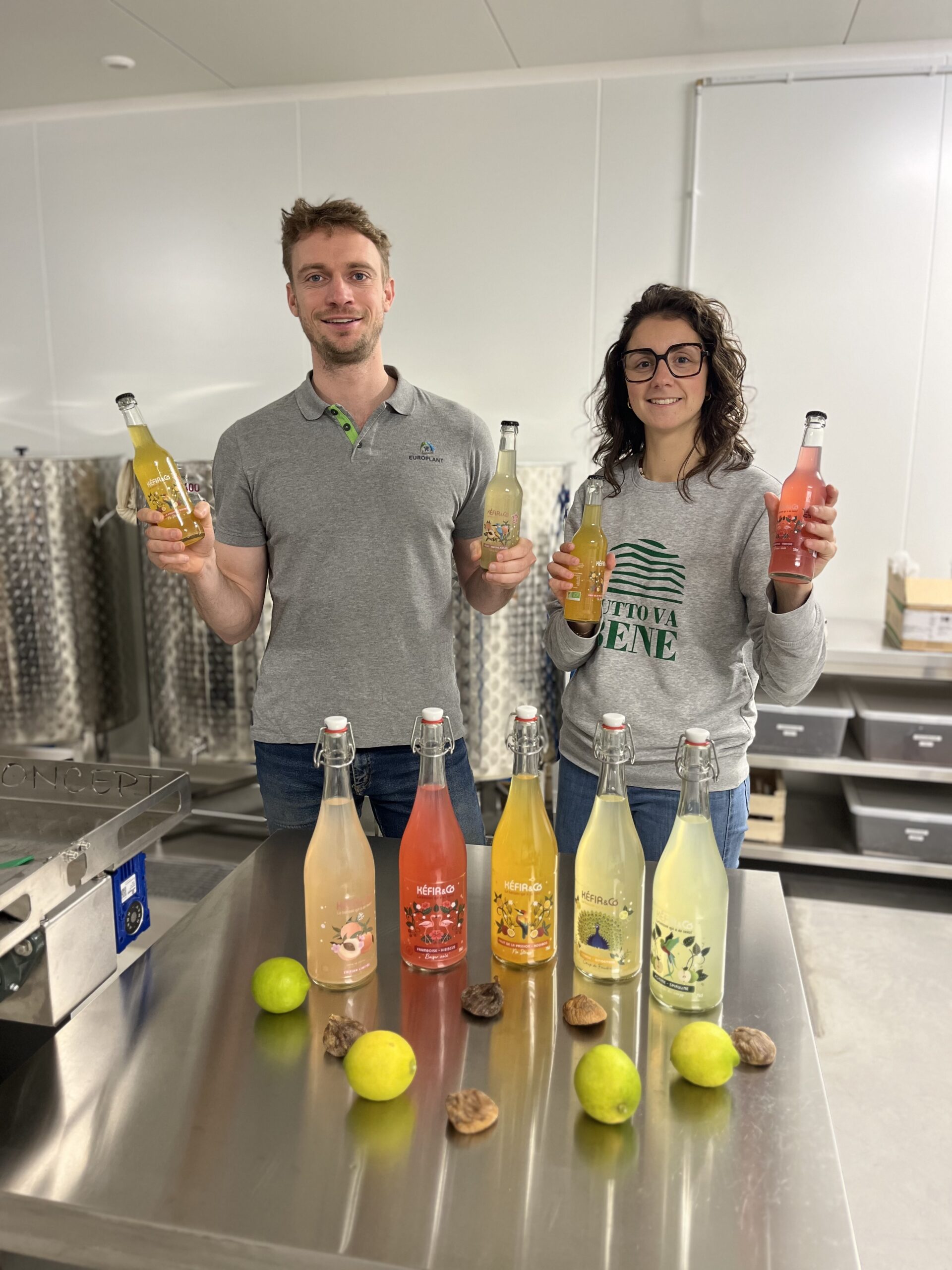 Louise & Louis Louise DUMUR Fondatrice de Kéfir&Co - Kéfir de fruits