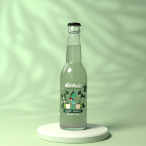 Pack Pomme / Spiruline - 12x33cl